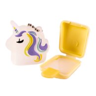 Бальзам для губ детский Ice-cream Unicorn с нежным ароматом ванили «Lukky»