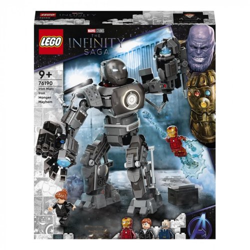 Конструктор Lego Железный Человек:Железный торговец сеет хаос (76190)