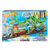 Игровой набор "Автомойка: Взрыв цветов" серии "Цветное перевоплощение" Hot Wheels (GTT96)