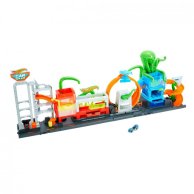 Игровой набор "Автомойка: Взрыв цветов" серии "Цветное перевоплощение" Hot Wheels (GTT96)