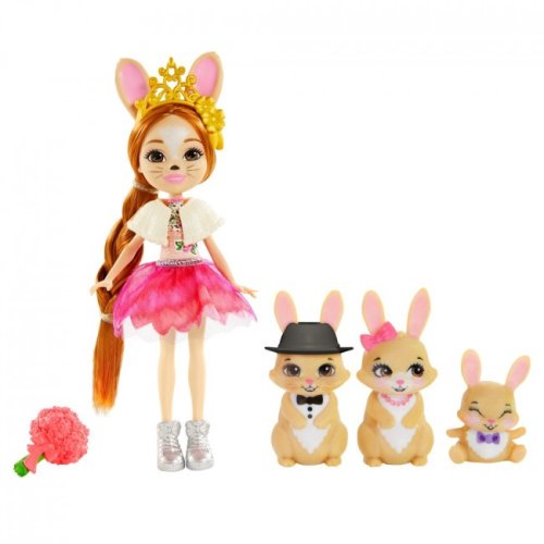 Игровой набор "Семья кролика Бристал" Enchantimals (GYJ08)