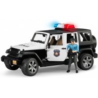 Машинка Bruder Полицейское авто Jeep Wrangler Unlimited Rubicon Police с фигуркой 02526