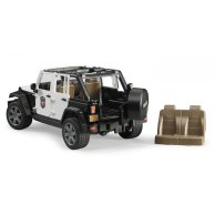 Машинка Bruder Полицейское авто Jeep Wrangler Unlimited Rubicon Police с фигуркой 02526
