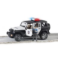 Машинка Bruder Полицейское авто Jeep Wrangler Unlimited Rubicon Police с фигуркой 02526