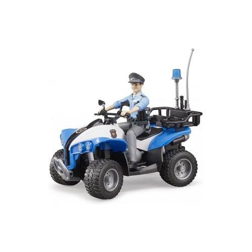 Игровой набор Bruder Полицейский квадроцикл с фигуркой 63010