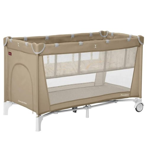 Манеж Carrello Piccolo+ с двумя уровнями дна CRL-18102 Sand Beige
