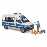 Игровой набор Bruder Полицейская машина MB Sprinter с фигуркой и аксессуарами 02683