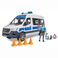 Игровой набор Bruder Полицейская машина MB Sprinter с фигуркой и аксессуарами 02683