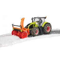 Машинка Bruder Трактор Claas Axion 950 со снегоочистителем 03017