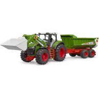 Игрушка Bruder Трактор Roadmax с прицепом и погрузчиком 03452