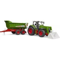 Игрушка Bruder Трактор Roadmax с прицепом и погрузчиком 03452