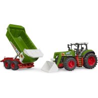Игрушка Bruder Трактор Roadmax с прицепом и погрузчиком 03452