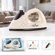 Интерактивная игрушка Утюг брызгает водой, вибрирует, 19 см. 8676A