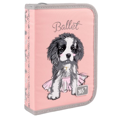 Твердый пенал YES HP-04 Doggy Ballet Собака Балерина 533592