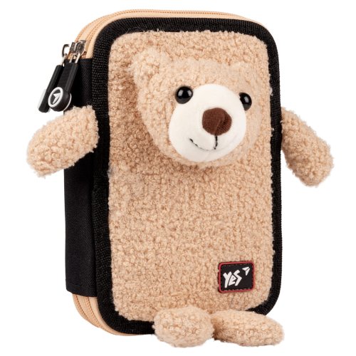 Твердый двойной пенал YES HP-01 Classic Bear Мишка 533553