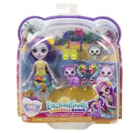 Игровой набор Mattel Семья Лемура Лоринды Enchantimals HRX86