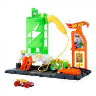 Игровой набор Mattel Заправочная станция для суперзарядки Hot Wheels HTN79