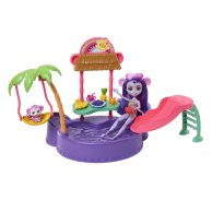 Игровой набор Mattel Тропический бассейн Обезьянка Мэгги Enchantimals HTW73