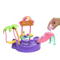 Игровой набор Mattel Тропический бассейн Обезьянка Мэгги Enchantimals HTW73