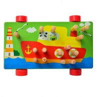Развивающая деревянная игрушкаГеометрика 18см Limo toys MD 1262