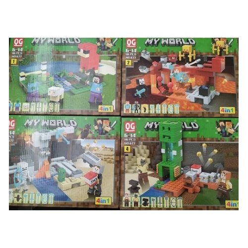 Конструктор Minecraft QUAN GUAN (BL-1-216(677))