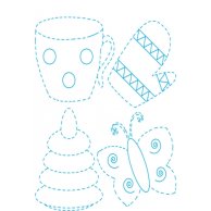 Многократные прописи: Забавные линии (р / у) (С422038У)
