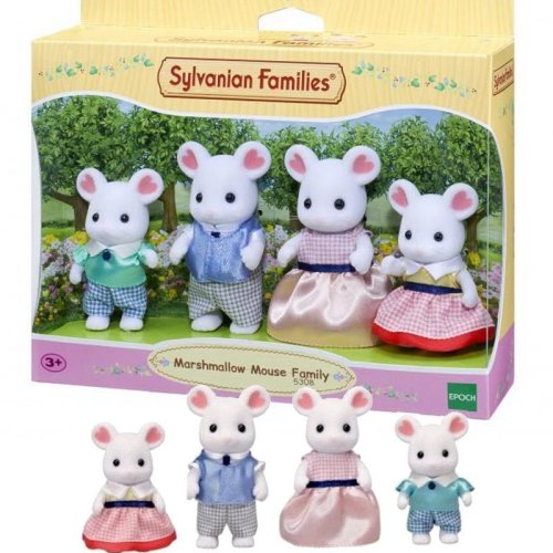 Sylvanian Families-Семья белоснежных мышек (5308)