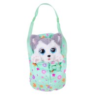 Мягкая интерактивная игрушка Baby Paws Щенок Хаски Флоуи, 21,5 см 917644IM