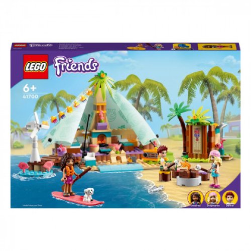 Конструктор "Кемпинг на пляже Lego Friends" LEGO (41700)