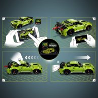 Конструктор Lego Technic Ford Mustang Shelby GT500, 544 детали 42138