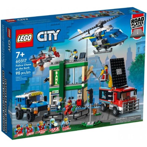 Конструктор "Lego City Погоня полиции в банке" (LEGO 60317)
