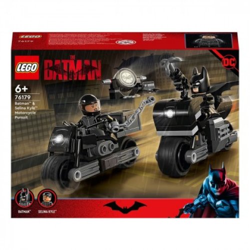 Конструктор "Lego Batman Бэтмен и Селина Кайл: преследование на мотоцикле" LEGO (76179)