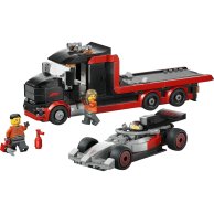 Конструктор Lego City Грузовик для демонстрации F1 с автомобилем Audi F1, 508 деталей 60493
