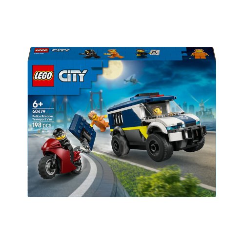 Конструктор Lego City Полицейский фургон для перевозки узников, 198 деталей 60479