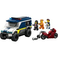 Конструктор Lego City Полицейский фургон для перевозки узников, 198 деталей 60479