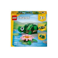 Конструктор Lego Creator 3в1 Черепаха с цветком водяной лилии, 124 деталей 31377