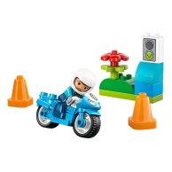 Конструктор Lego Duplo Town Синий полицейский мотоцикл, 11 деталей 10471