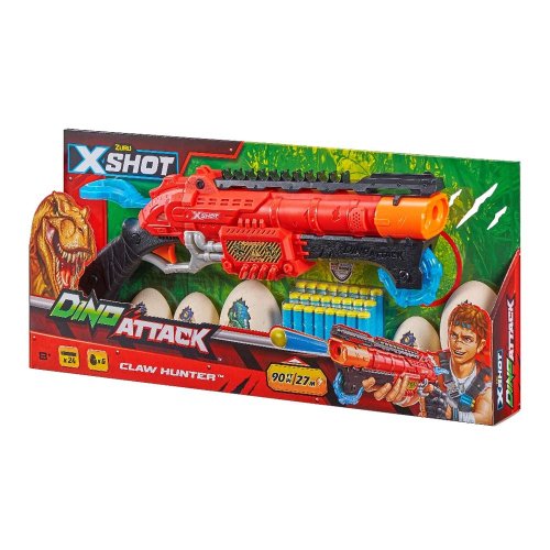 Скорострельный бластер X-Shot DINO Claw Hunter (4861)