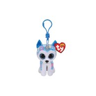 Мягкая игрушка-брелок TY Beanie Boo`s Хаски с рогом Helena, 12 см 35235