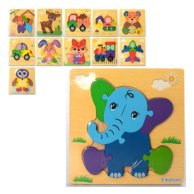 Деревянная игрушка Пазлы (MD2453)