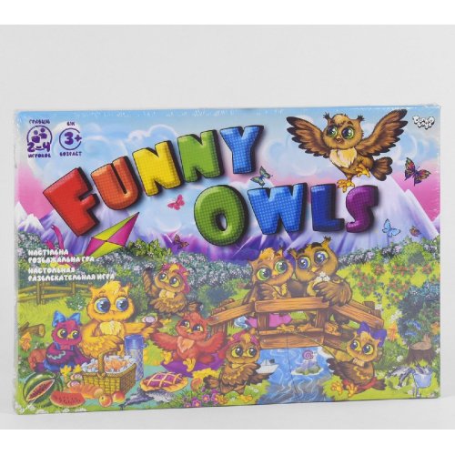 Настольная развлекательная игра "Funny Owls" DTG98