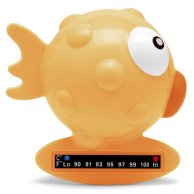 Игрушка-термометр Chicco Рыбка для ванной, желтая 06564.00