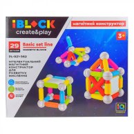 Конструктор iBlock Магнитный 29 деталей PL-921-362