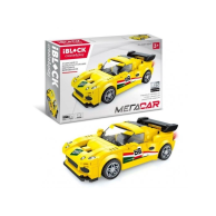 Конструктор Спорткар МЕГАCAR 325 деталей, желтый IBLOCK PL-921-324