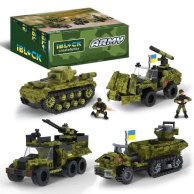 Конструктор Армия 154-237 деталей IBLOCK PL-921-427