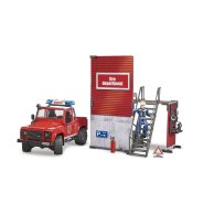 Игрушечный набор пожарная станция с Land Rover Defender (62701)