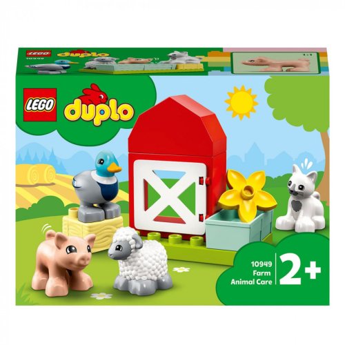 Конструктор Lego Duplo Уход за животными на ферме, 11 деталей 10949