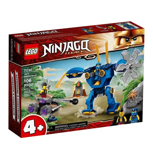 Конструктор LEGO® Ninjago Электрический робот Джея 106 деталей (71740)