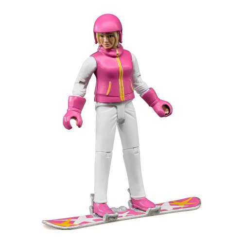 Игровая фигурка Bruder Сноубордистка, 11 см 60420
