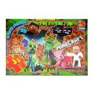 Пазлы ТМ "G-Toys" из серии "Minecraft" (майнкрафт) (MC783)